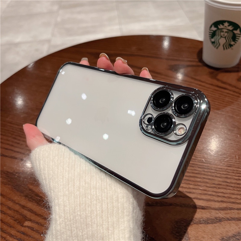 Hard case Pelindung Lensa Kamera Belakang Anti Debu Untuk Iphone 14 13 12promax