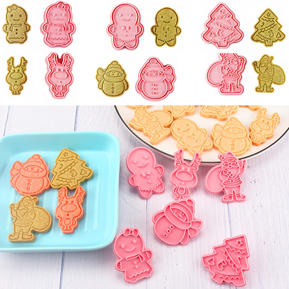 Cetakan Kue / Cookies / Fondant 3D Bahan Plastik