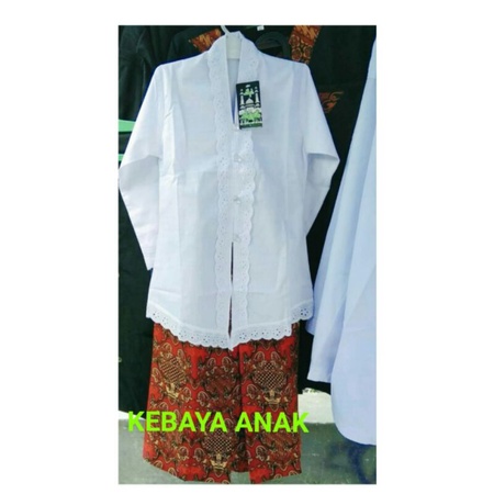 disc_baju kebaya anak perempuan/stelan kebaya sekolah TK&SD/kebaya encim