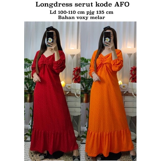 Longdress serut Voxy kode AFO