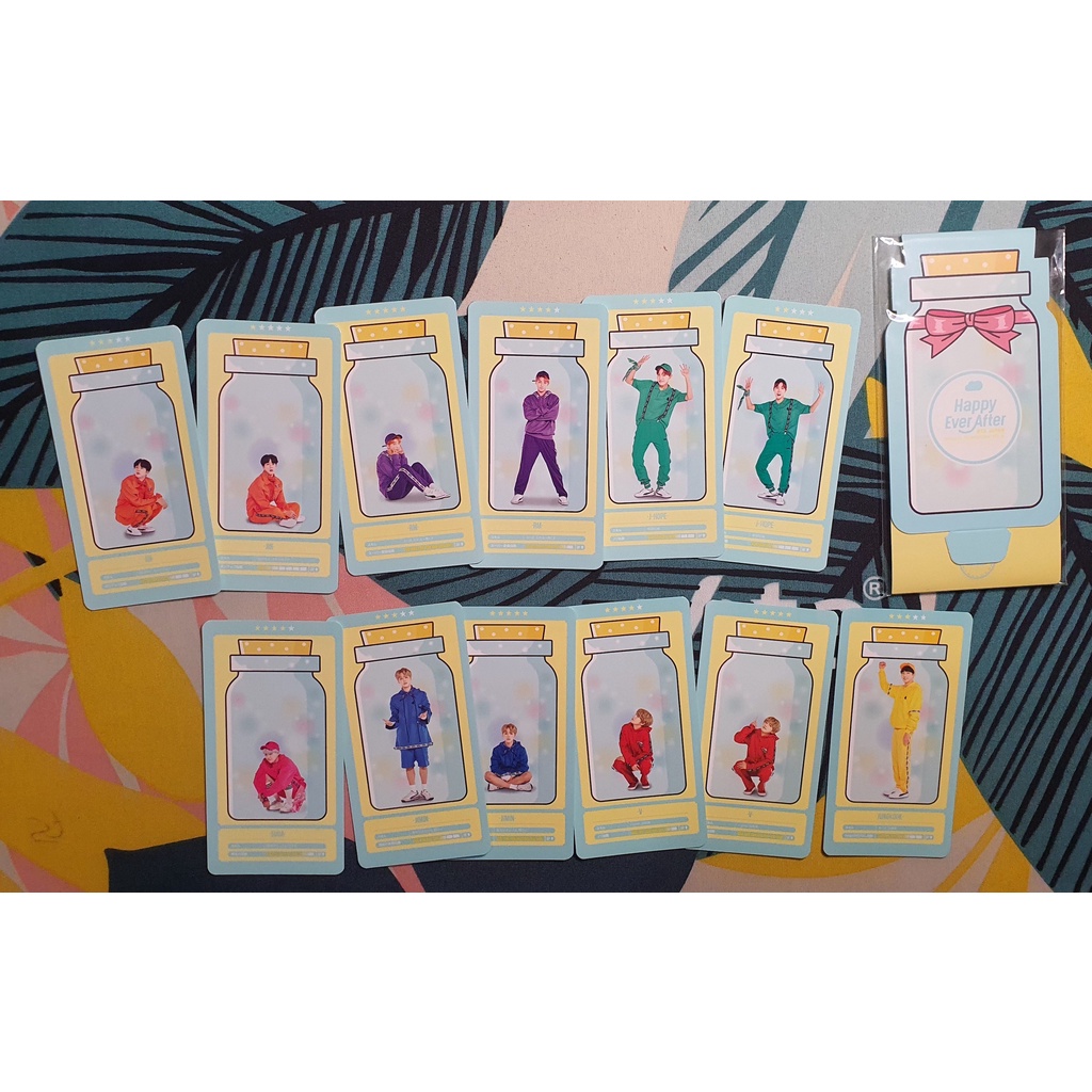 Cloud Card 4th Muster Japan RM jin suga jhope jimin V tae JK jungkook ALL SET