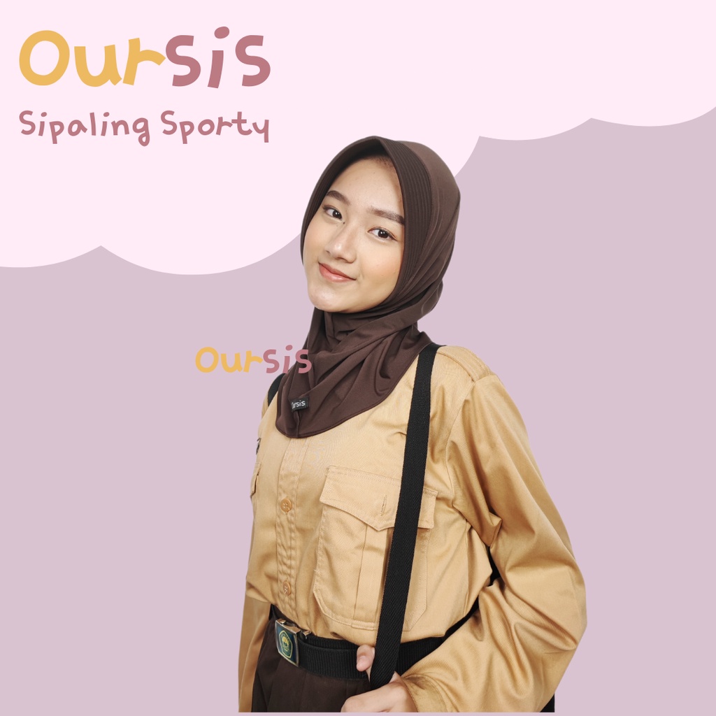 ᴏᴜʀꜱɪꜱ Jilbab Sport Instan Sekolah | SiPALING SPORTY