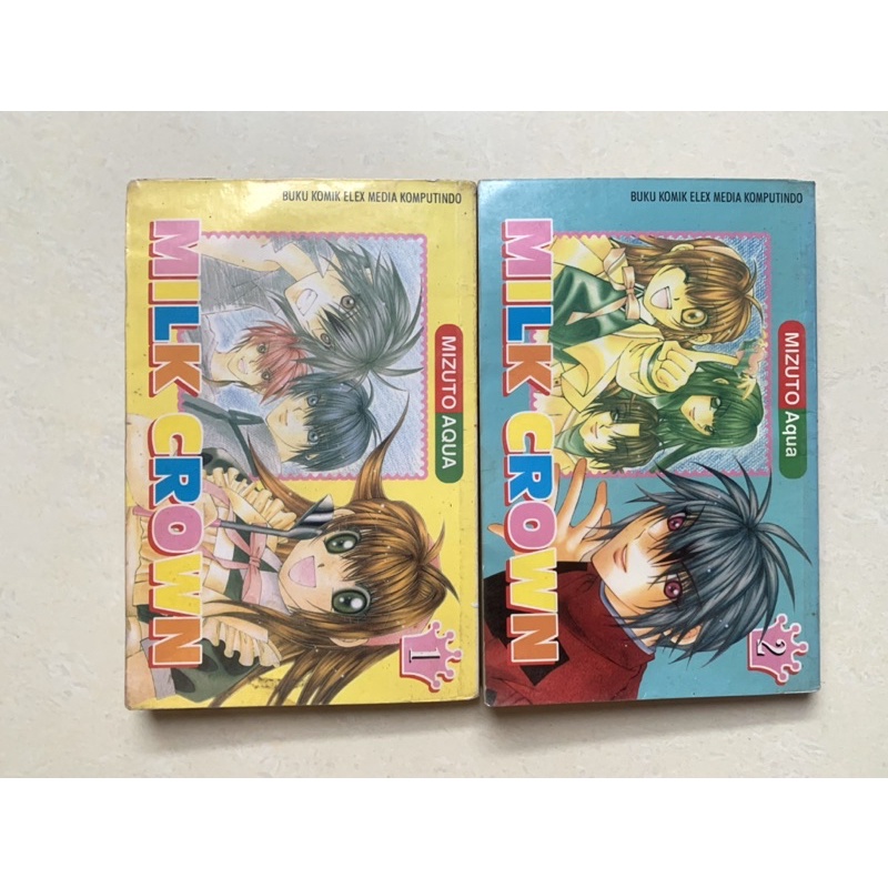 Komik Set Milk Crown 1-2 by Mizuto Aqua