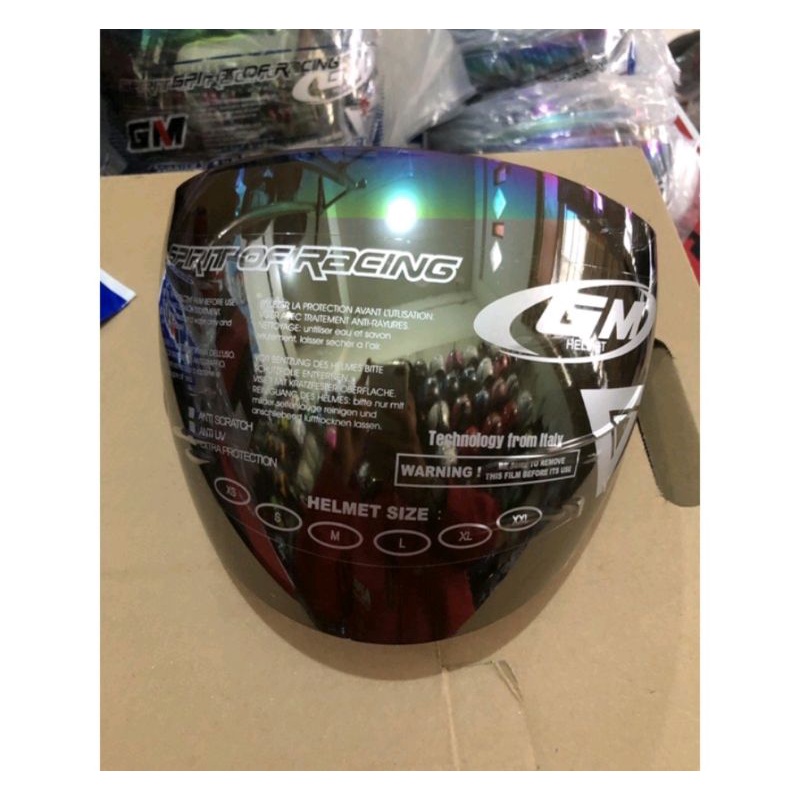 Kaca Helm GM Evolution GM Fighter | Visor Helm GM Evolution Original