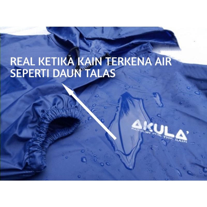 JAS HUJAN, RAINCOAT Pria Wanita Setelan Dewasa BY AKULA ANTI REMBES