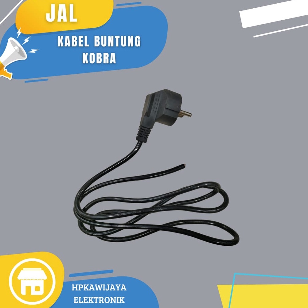 JAL KABEL POWER AC BUNTUNG KOBRA Kabel power buntung kobra