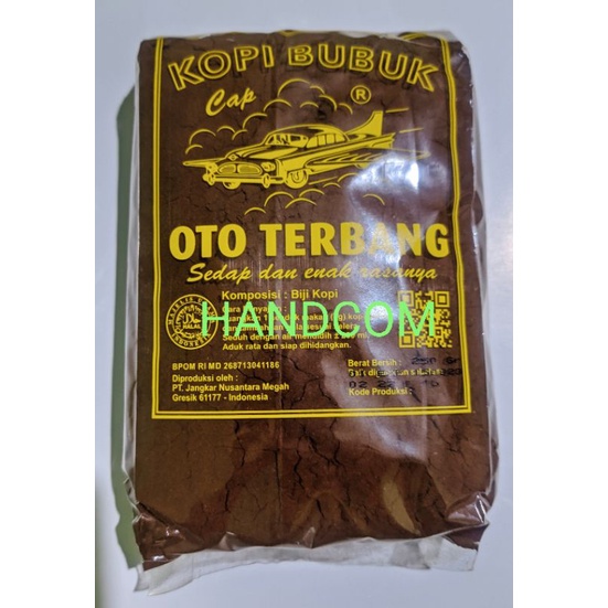 

Kopi Bubuk Cap Oto Terbang 250Gram