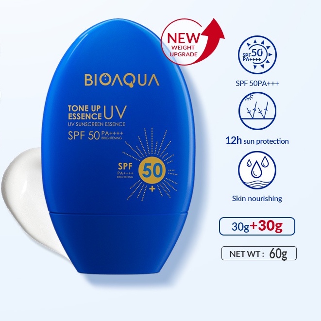 BIOAQUA UV Sunscreen Gel SPF50 PA++++ 50g | BIOAQUA Tone Up UV Essence SPF50 PA++++ 60g