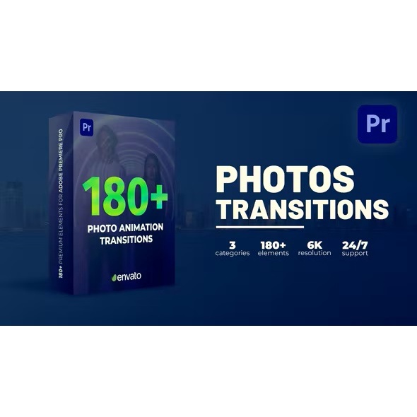 Transitions Photo Animation - Premiere Pro