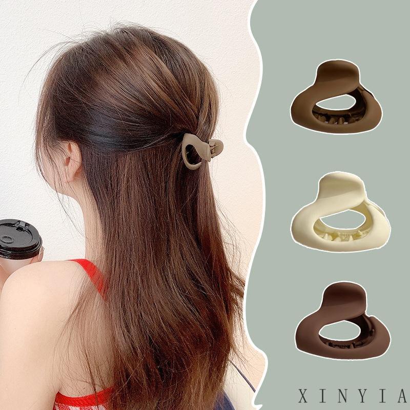 【Bayar di tempat】2023 Klip rambut baru Prancis Elegan Kuncir Kuda Kuda Klip Rambut Cute Girl Romantic Hair Clip