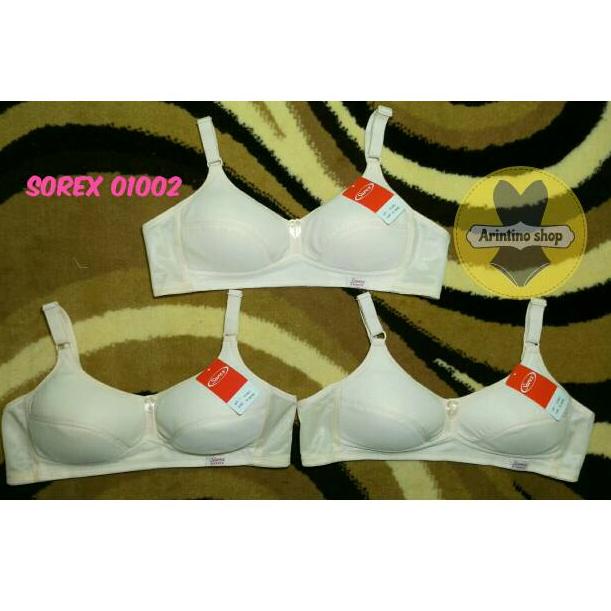 Bh Bra Sorex 01002 {Cup Sedang} | Bra Tanpa Busa Tanpa Kawat |fjv [LBU.18Oc22e]