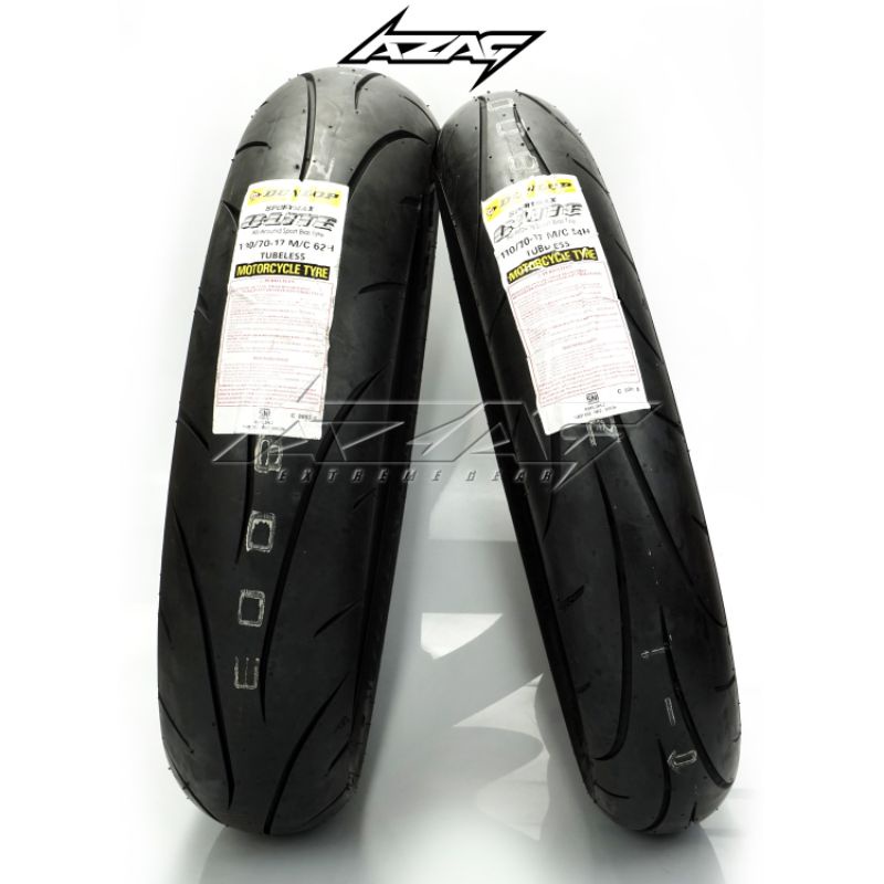 BAN DUNLOP SPORTMAX Q-LITE 17 100 110 120 130 140 150 SUPERMOTO