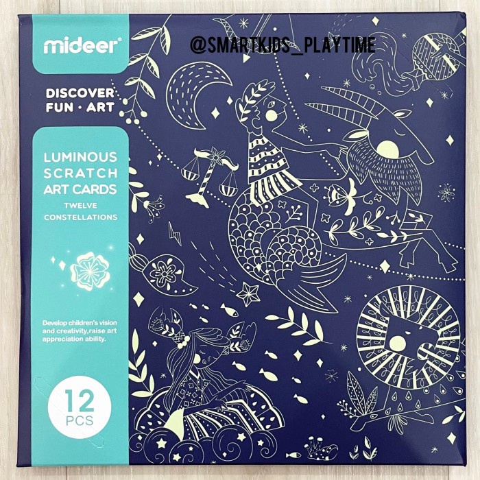 

Murah Mideer Luminous Scratch Art Cards Diskon