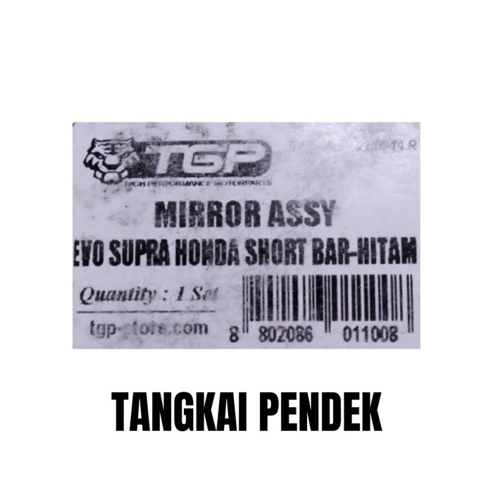 Spion Evo Supra X 125 / Spion Honda / Spion Murah / Spion Cembung TGP - TANGKAI PENDEK BAYAR DI TEMPAT