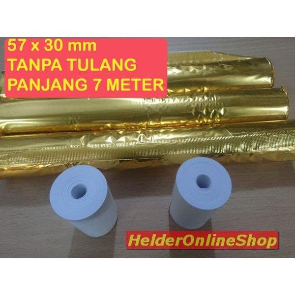 

Kertas Thermal 57 X 30 Coreless Panjang 40 Pcs 1Kg