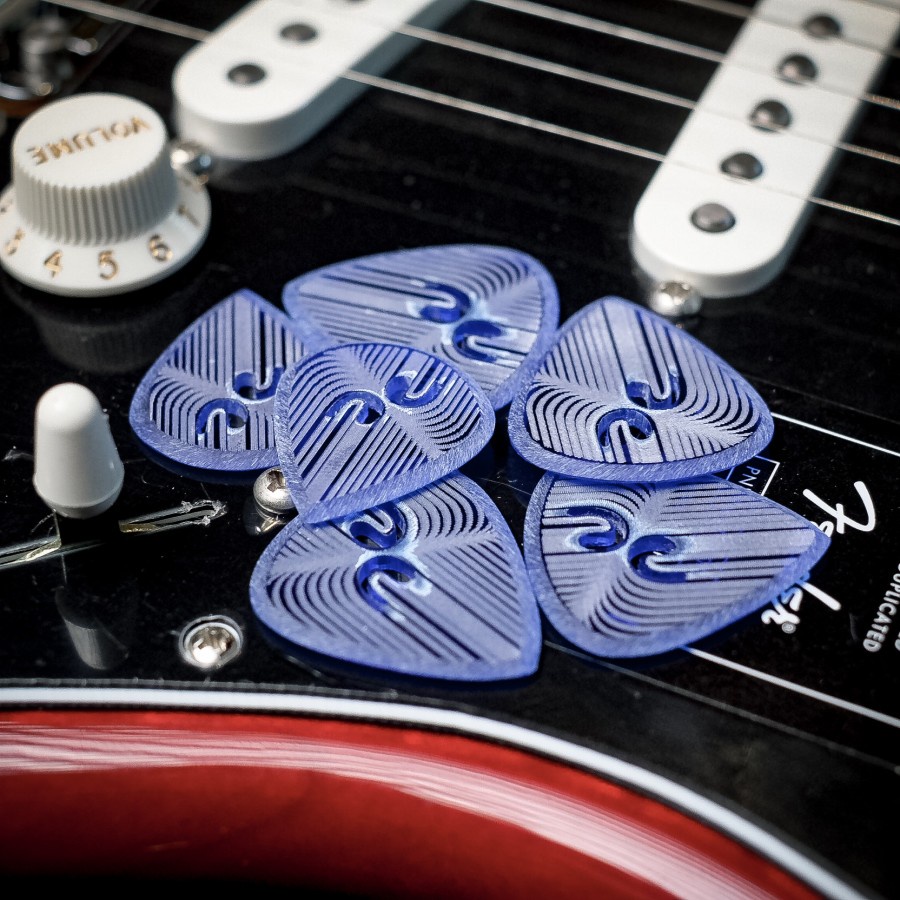 Splectrum Standard Extra Grip Warm Tone Pick Gitar