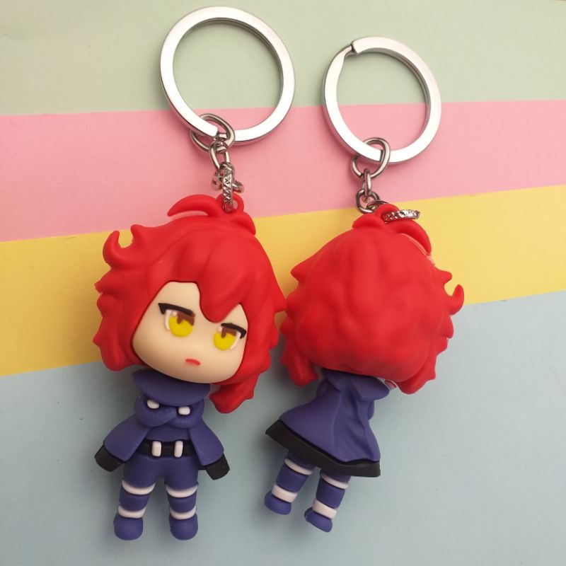 gantungan kunci anime jepang / genshin impact keychain
