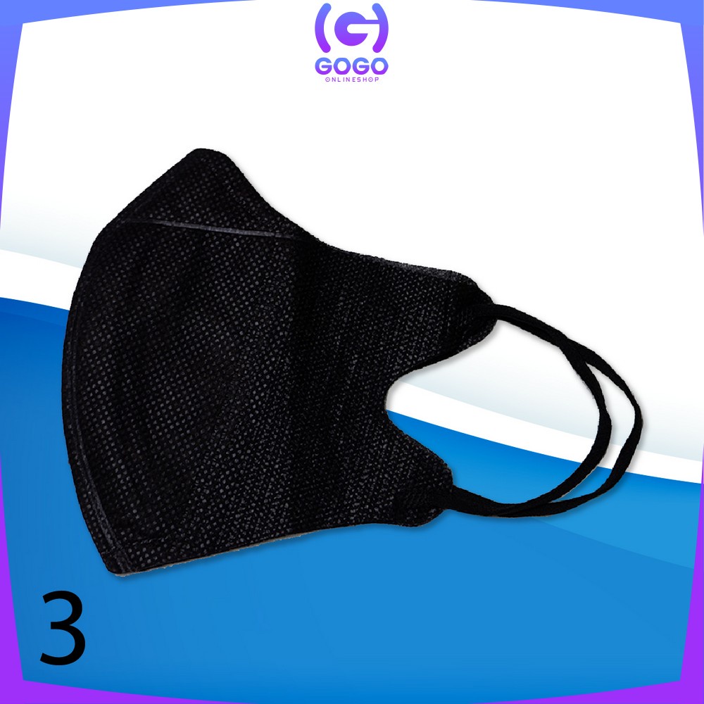 GOGO-C278 Masker Duckbil Warna Isi 50Pcs Masker Earloop 3 Ply Masker Duckbill Dewasa Protective Mask