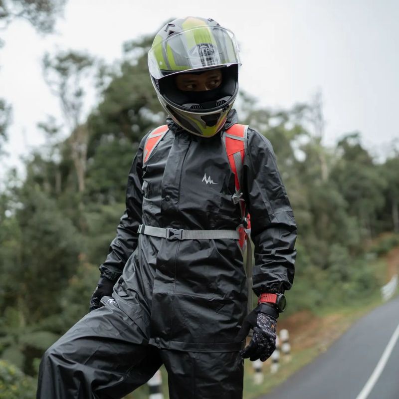 Jas hujan Mountaingeer PVC Nerro - raincoat pvc - jas hujan setelan - jas hujan riding mountaingeer 