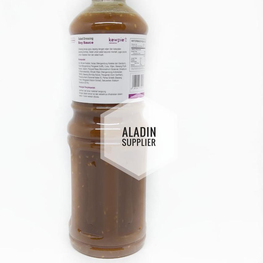 

limited Edition✔️Kewpie Salad Dressing Soy Sauce dengan Kecap ala Jepang 1 Liter|RA1