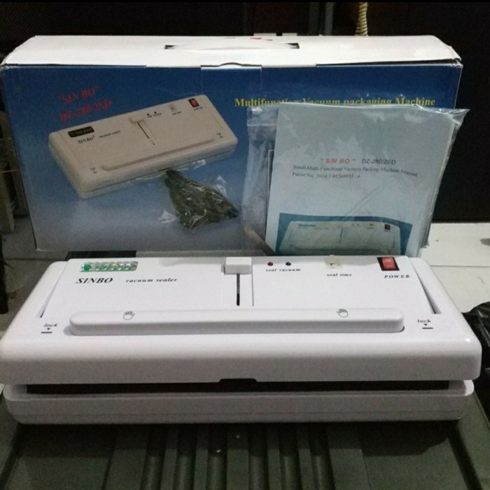 

VACUUM SEALER SINBO DZ-280 / VACUM SEALER MAKANAN PRESS PLASTIK DZ280