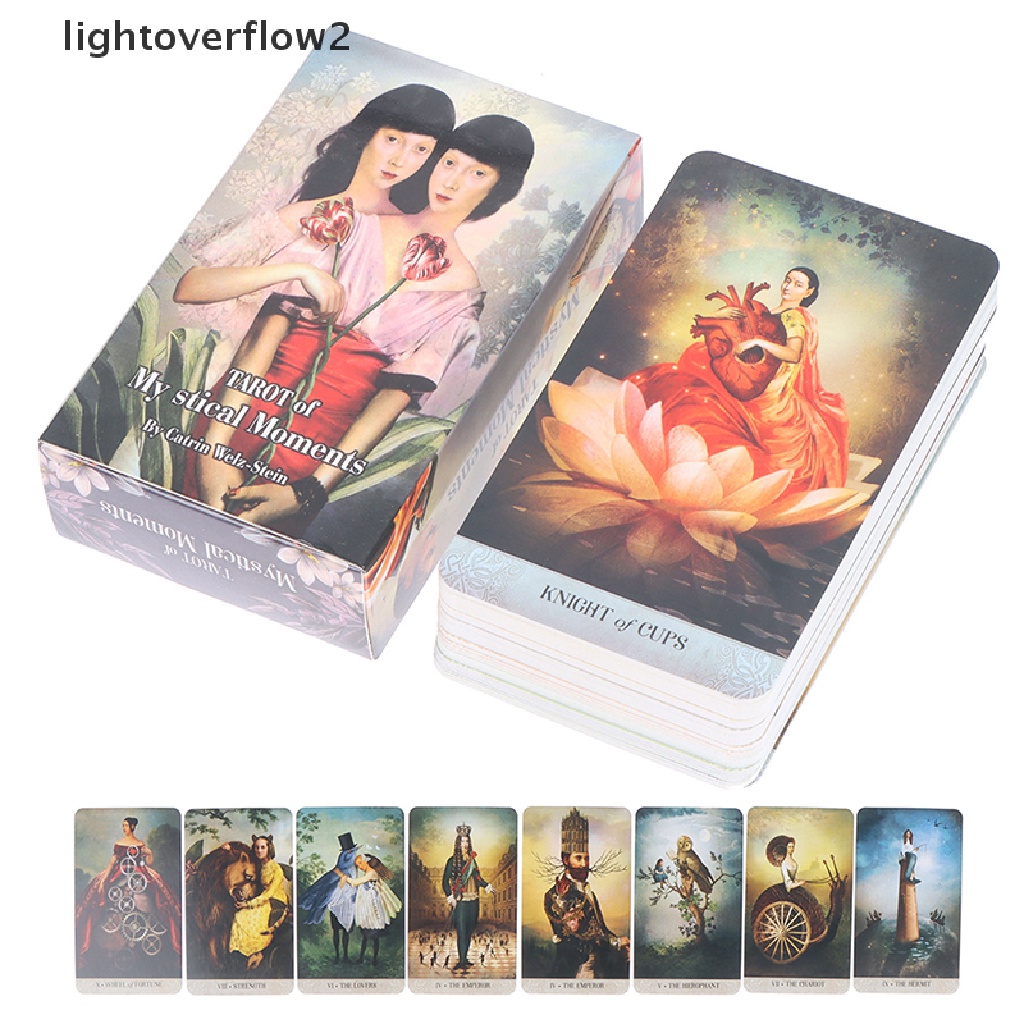 (lightoverflow2) Kartu Tarot Ramalan Waktu Mystical Untuk Pesta