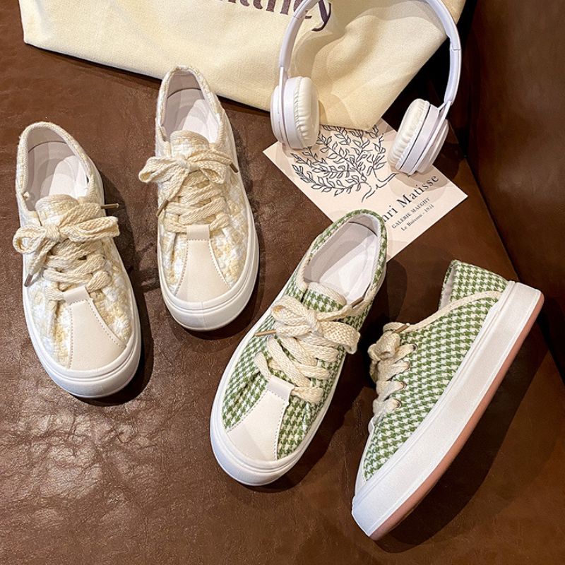 [COD] 9029 Sepatu Wanita Import IJK Kasual Sneakers