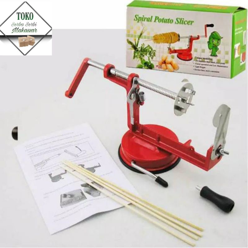 

spiral potato slicer kentang