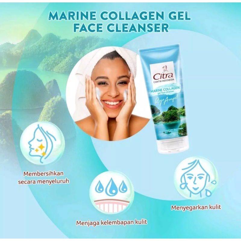 Citra face cleanser 90gr pembersih wajah exp Juli 2023