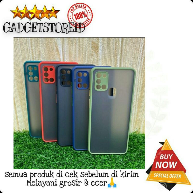 GG - Hardcase Bumper Aero my choice Samsung Galaxy A31 soft case Hybrid Case My Choice Samsung Galax