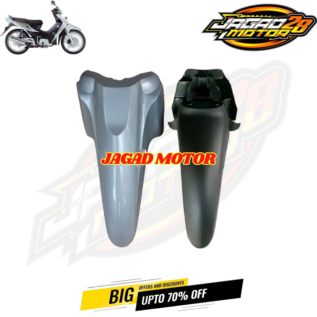 Spakbor Depan Belakang Revo Lama Revo Lancip Silver / Slebor Depan Belakang Revo Lama Revo Lancip Silver / Spakbor Sepakbor Slebor Depan Belakang Revo Lama Revo Lancip Silver