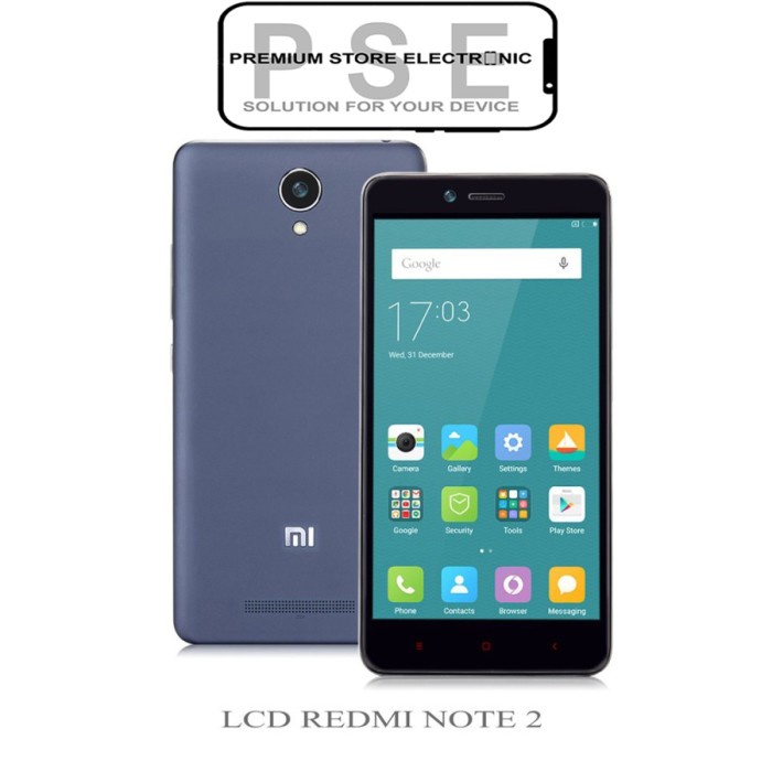 LCD Xiaomi Redmi Note 2 ORIGINAL Fullset Touchscreen Garansi