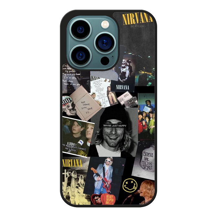 Nirvana FM025 Casing case iPhone 11 12 13 14 Mini Plus Pro Max