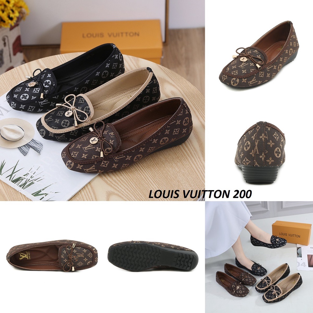 SEPATU WANITA LOAFERS WEDGES SHOES 200