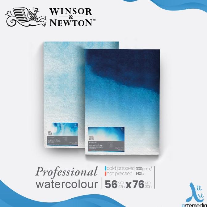 

[COD] Kertas Cat Air Winsor & Newton Professional 56x76cm Watercolor Paper TERJAMIN Kode 1