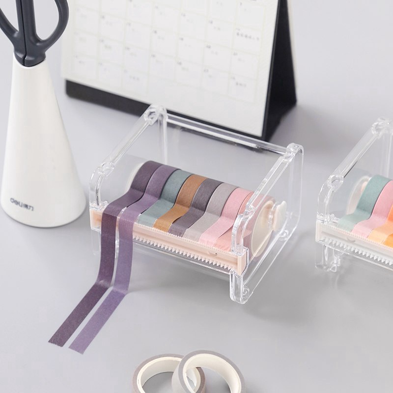 

Washi Tape Dispenser Bening Aesthetic Storage Isolasi