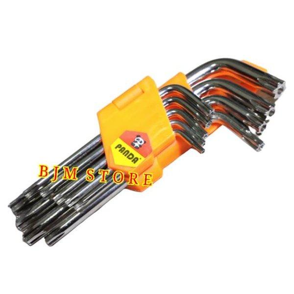 Kunci L Set Bintang - Kunci Set L Set 9Pcs Pendek