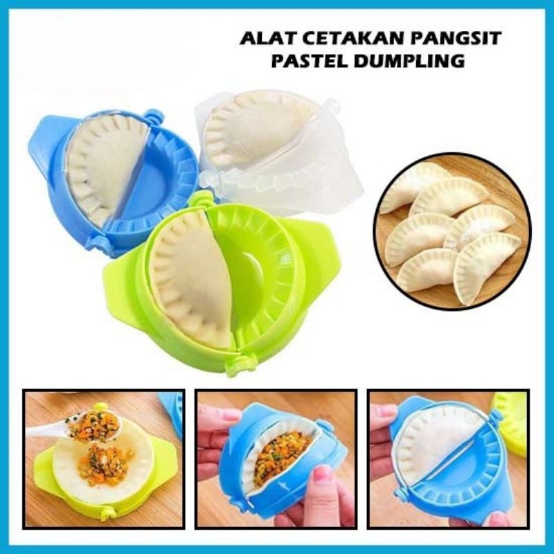 Cetakan Pastel Pangsit Dumpling Gyoza Alat Bantu Pembuat Pencetak Pempek Pie Mould Maker Kembang