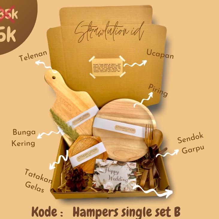

Grosir Irit Hampers single set B / parcel lebaran /kado natal / hampers natal / hampers wedding / kado pernikahan / kado ulang tahun / hampers lebaran