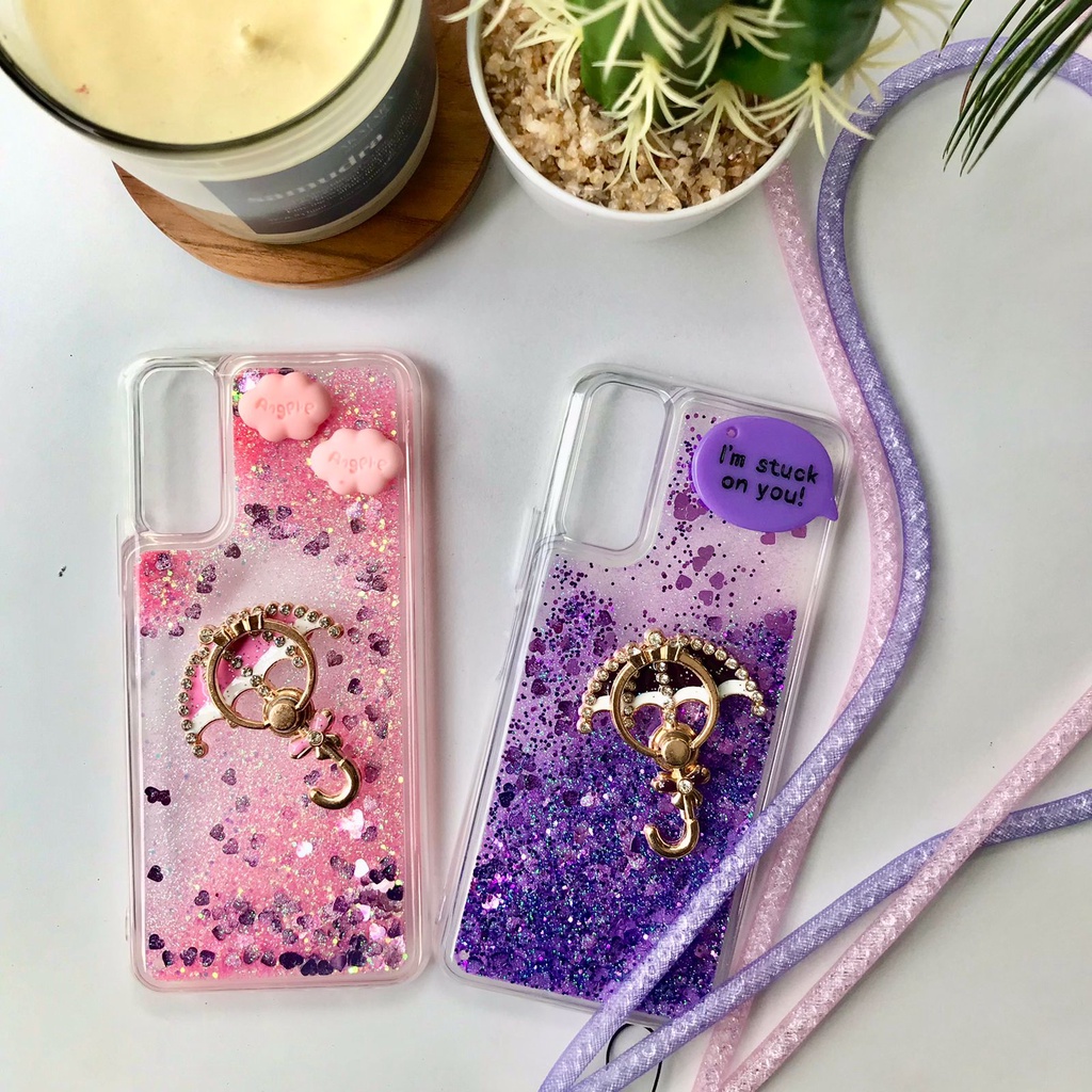 Water glitter case oppo a52 a92 A37 A39 A71 F1s F5 F7 F9 A7 A5S F11 A3s a5 a9 2020 a1k c2 c15 c12 c3 5 A16 A15 F3 PLUS