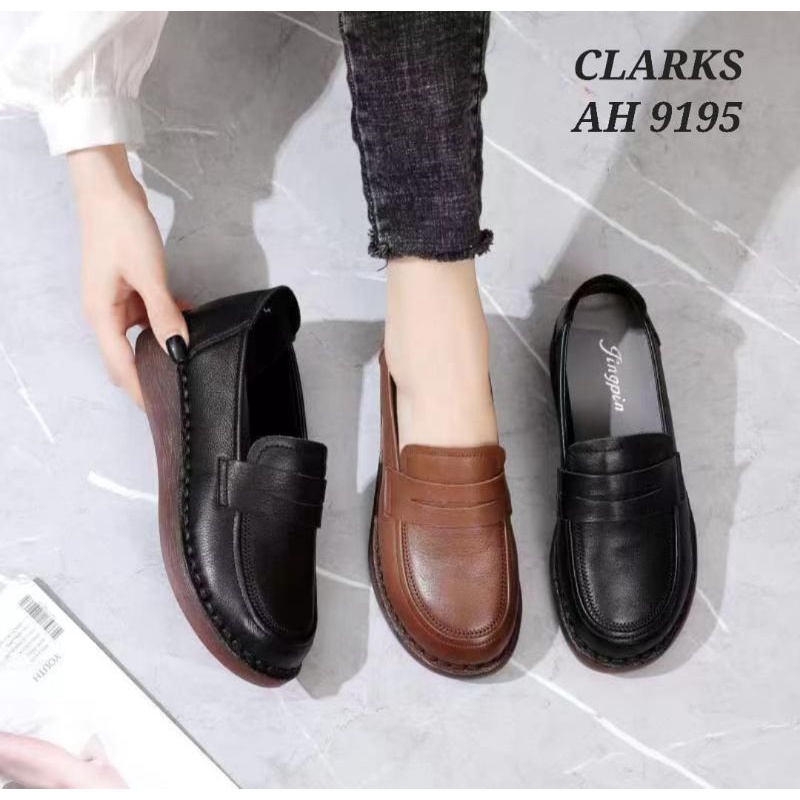 Sepatu Wanita Clarks AH 9195 / Sepatu Clarks wanita