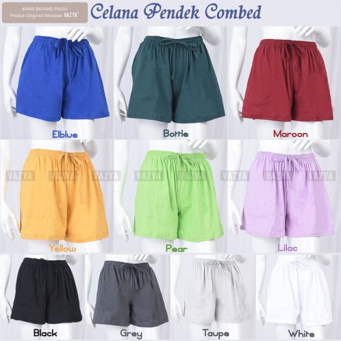 Celana Pendek Combed