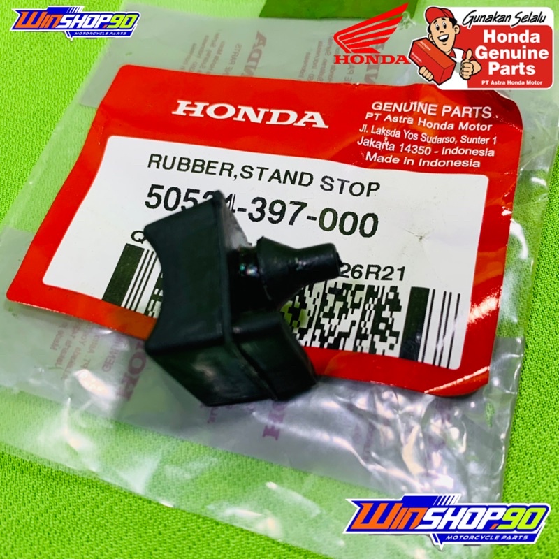 karet ganjelan penahan standar tengah honda bebek / sport original megapro gl tiger revo supra 125 astrea grand