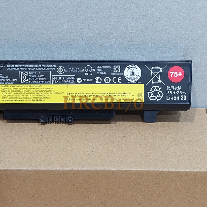 Baterai Batre Laptop Lenovo B480 B490 G400 G410 G480 Y480 Z480 (75+) -HRCB