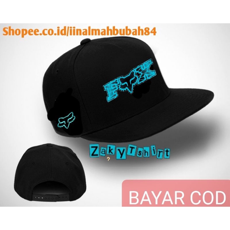 Topi Pria / Topi Snapback / Hats Snapback / Hats Fox racing  Tosca