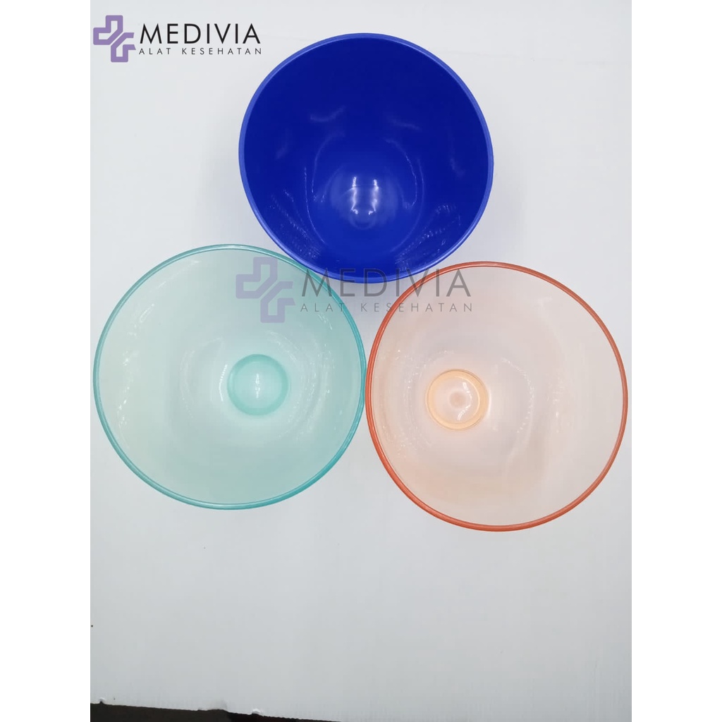 DENTAL RUBBER BOWL SIZE S/M/L/XL MANGKOK ADUK ALGINATE GIPS STONE/ DENTAL MIXING BOWL KARET SILIKON