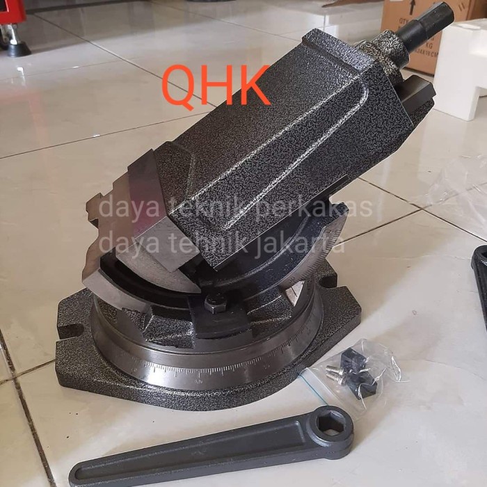 Ragum Putar Qhk - Catok Derajat 5" - Catok Jungkit 125 - Ragum Derajat