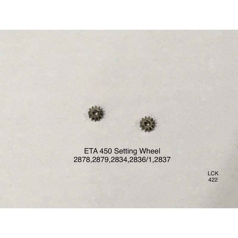ETA Watch Part 450 Setting Wheel 2878,2879,2834,2836/1,2837 / Roda Pengaturan Jam Tangan  405/2836-1