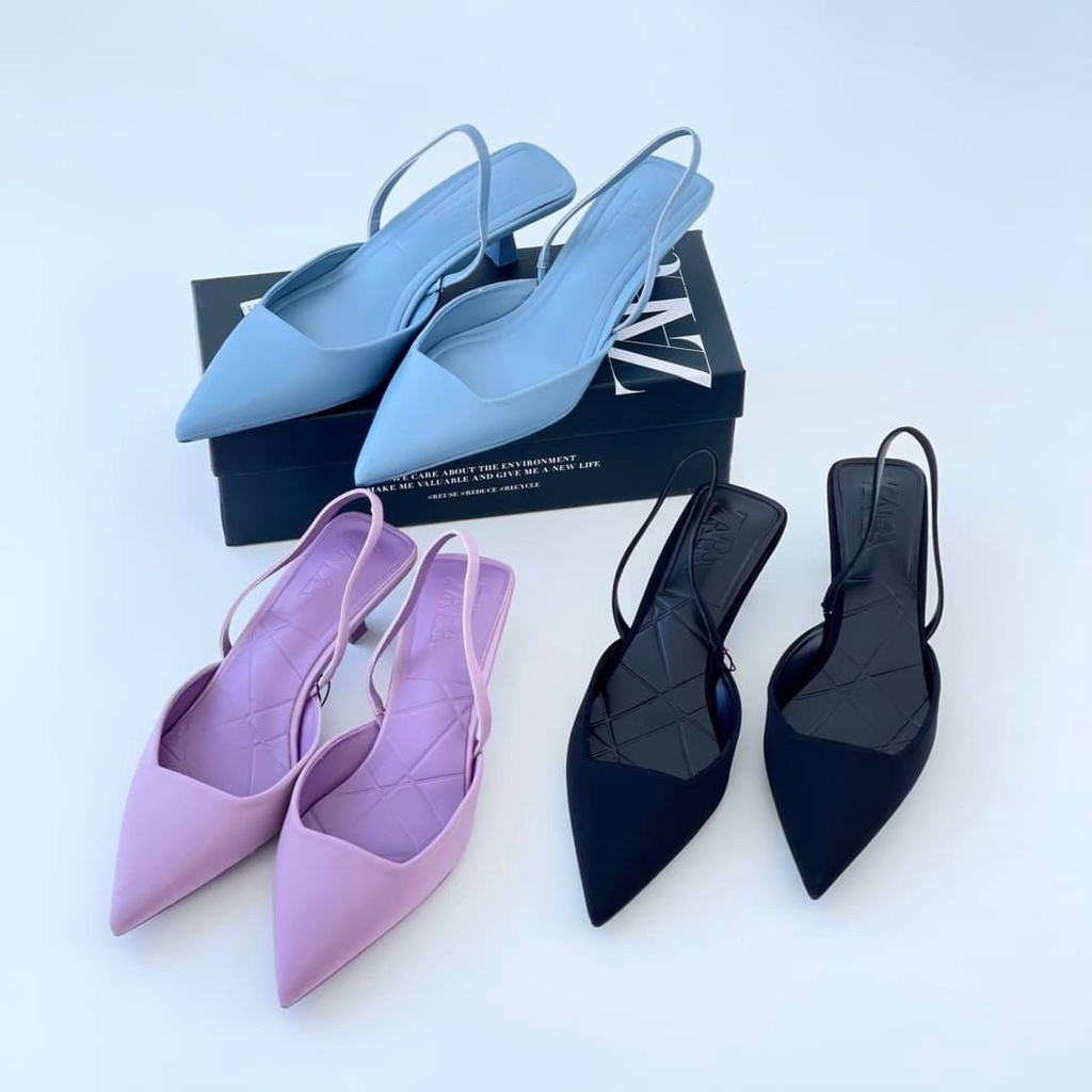 Sepatu Z 488 / Sendal / Sandal Wanita Import Heels / Flat 5cm Kualitas Premium Murah Korean Style Cocok untuk Pesta Kondangan Kerja Z 488 Awet dan Tebal by Dailyshoes_id