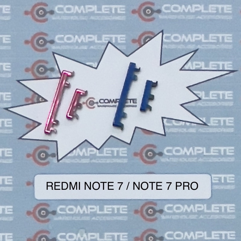 TOMBOL ON OFF REDMI NOTE 7 / REDMI NOTE 7 PRO / TOMBOL LUAR ON OFF VOLUME REDMI NOTE 7